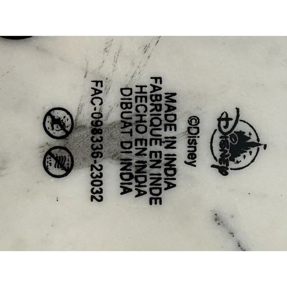 Mickey IMouse Icon Homestead Marble Coaster Set Disney 4 Total